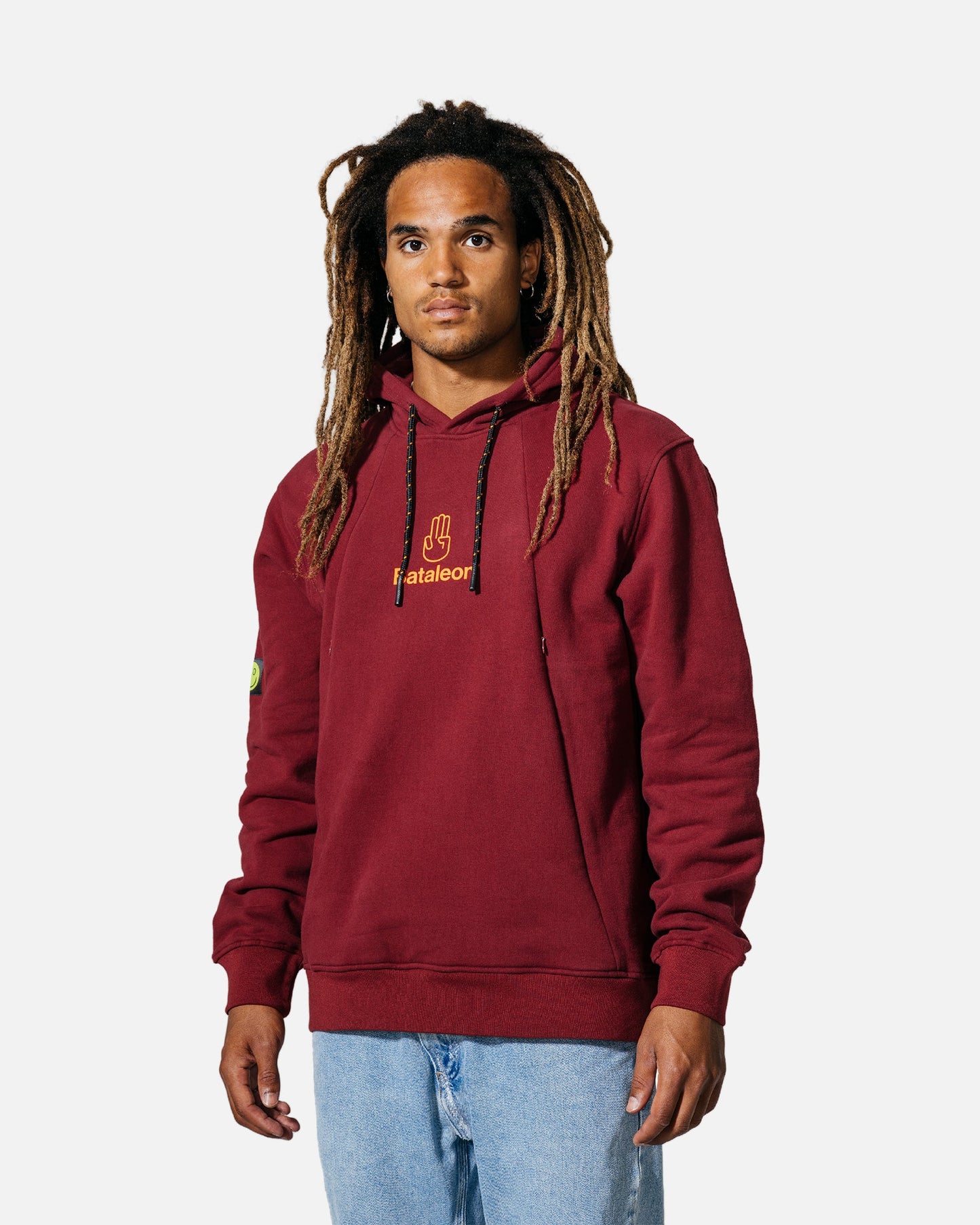 Bataleon snowproof delta hoodie 2023-2024 ruby wine apparel two