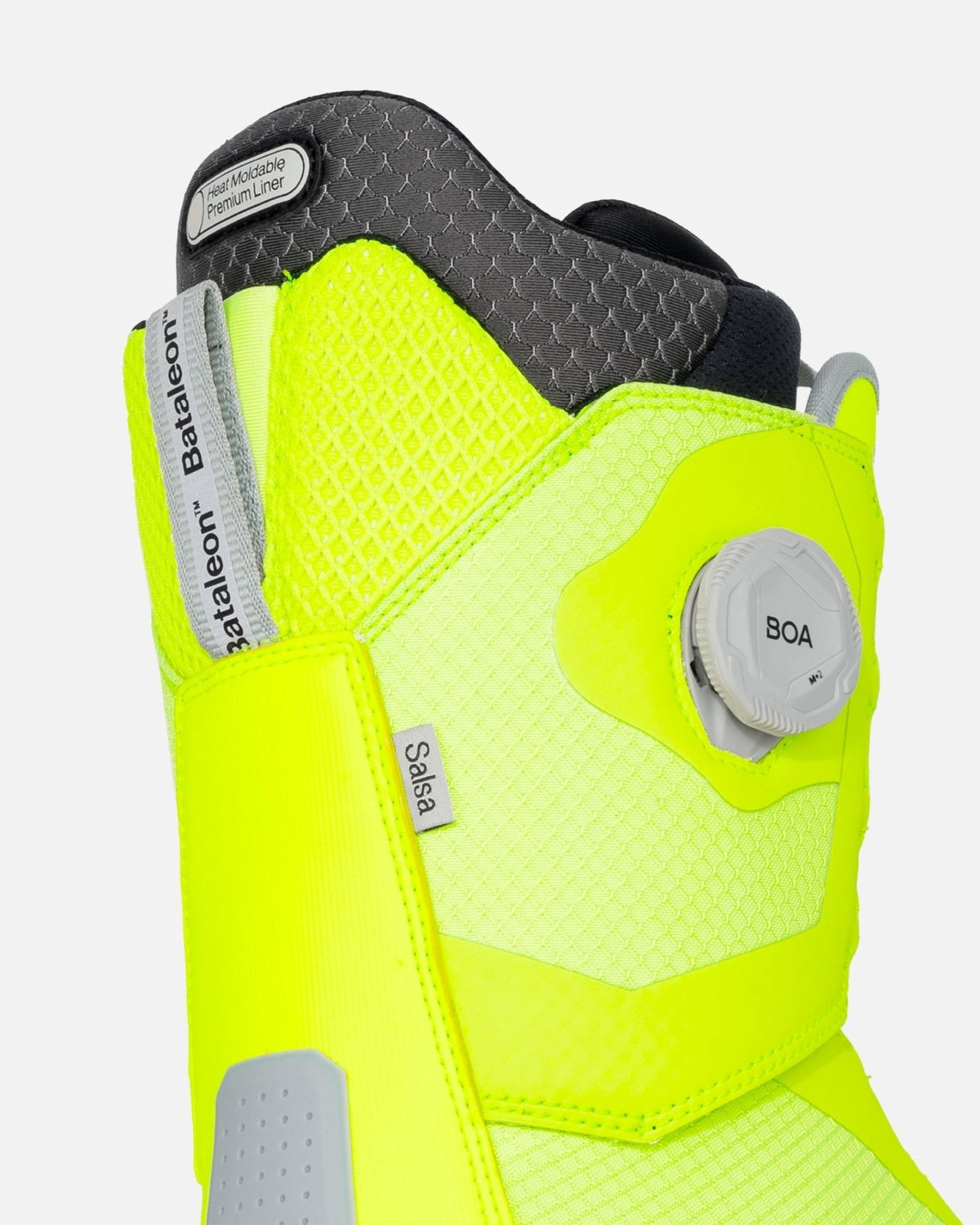 color-neon-yellow Boots - Salsa Men's Snowboard Boots - Bataleon US