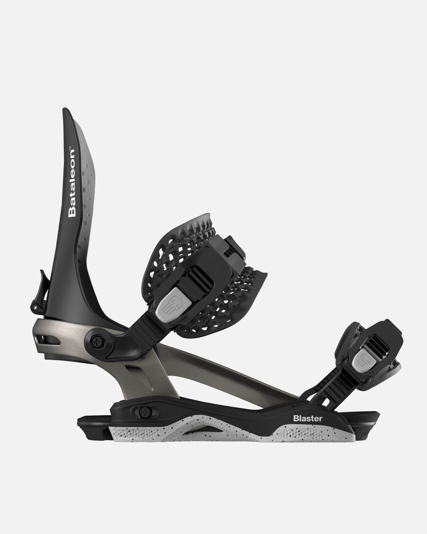 color-black Blaster Asymwrap 2025 | Bataleon Snowboards™ men snowboarding bindings